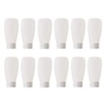 12pcs 60ml Squeezable Travel Tube Sets