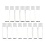12pcs 30ml Empty Clear Plastic Bottles Refillable Travel Size