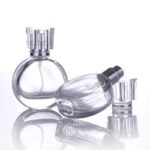 2pcs 25ml Empty Clear Glass Delicated Perfume Decant Spray Bottles