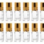 3ml 24pcs Empty Reusable Essentail Oil Roll on Glass Bottles