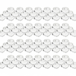 Hunky Dory 48pcs 5gram  PS Acrylic Transparent with Clear Cap Cosmetics Container