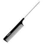 Hunky Dory Black Rat Tail Comb Fiber Teasing for Men | Women (Pack Of 1)