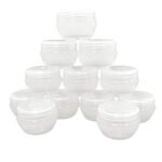 Hunky Dory PET Jar 50 Grams Plastic Transparent Jar Container (Pack of 12)
