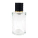 Hunky Dory 100-ml Glass Perfume Spray Bottles with Metally Pump and Black Cap (Pack Of 1)