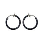 Hunky Dory Black Earrings (1 Pair)