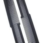 Hunky Dory Black Combo Fiber Comb Carbon Fiber for Men | Women(Pack of 2)