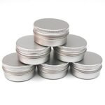 Hunky Dory 15Gram Aluminium Cosmetics Shan Container Jar for (Pack of 12)