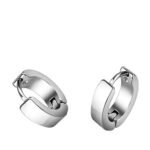 Hunky Dory Silver Earring For Men | Women (1 Pairs)