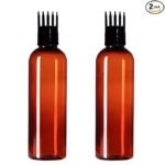 Hunky Dory 200ml Hair Root Comb Applicator Amber Bottle. (Pack of 2)