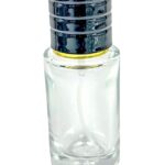 Hunky Dory 20-ml Glass Perfume Spray Bottles with Metally Pump and Black Cap (Pack Of 1)