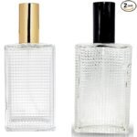 Hunky Dory 100-ml Glass Bottle with Spray Pump and Cap (Pack of 2)