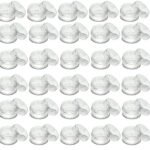 Hunky Dory 48pcs 5grams PS Acrylic Transparent with Clear Cap
