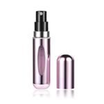 Hunky Dory 5ml Pink Portable Mini Perfume Refillable Atomizer Container, Portable Perfume Spray Bottle, Travel Scent Pump Case Fragrance Empty Spray Bottle for Travelling and Beauty Use.