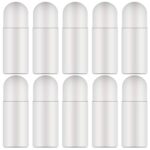 Hunky Dory 12pcs 30ml Empty Plastic Deodorant Roll on Containers Lip Balm Tubes for Lipstick, Crayon,chapstick,Homemade Lip Balm, Beauty use