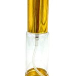 Hunky Dory 30ml Empty Clear Glass Delicated Perfume Decant Spray Bottles with Pump and Gold Cap For DIY Perfume, Essential Oils, Rose Water, Travel Use