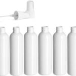 Hunky Dory 6pcs 100ml Empty Plastic white Refillable Fine Mist white Spray Bottle for Saloon,Costemic, Hand Sanitizer, Toner, Perfume, Lotion, Oil, Travel use.