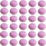 Hunky Dory 12pcs 10gram Purple Macrons with Cap Cosmetics Container for Creams,Lip Balm, Body Butter, Essential oil, Costemic, Makeup Use