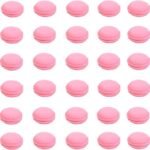 Hunky Dory 12pcs 10gram Pink Macrons with Cap Cosmetics Container for Creams,Lip Balm, Body Butter, Essential oil, Costemic, Makeup Use