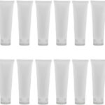 Hunky Dory 12pcs 100ml Travel Bottles, Unbreakable, Leakproof Refillable Travel Containers, Squeezable Travel Tube Sets Cosmetic Toiletry Containers for Shampoo Lotion Soap Use