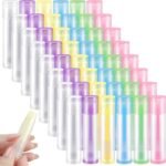 Hunky Dory 30pcs 5 Grams Multicolour Combo Cosmetics Container for Chapstick Lip Balm, Essential Oil, Costemic, Makeup Use